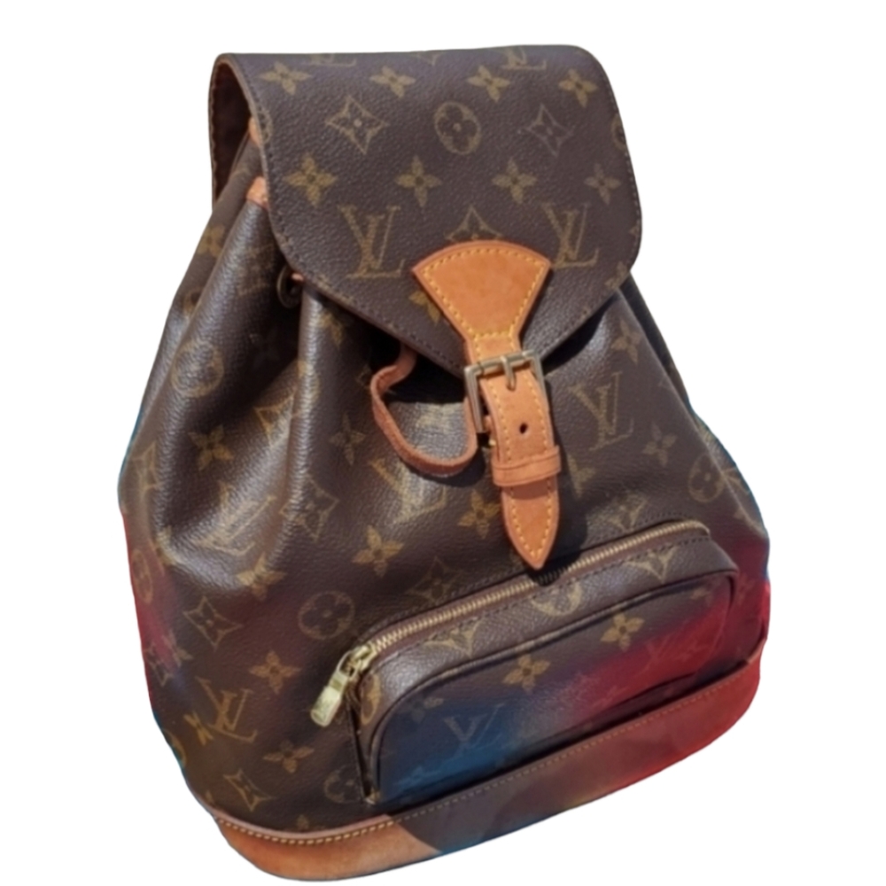 LOUIS VUITTON MONTROURIS BACKPACK - Picture 5 of 10